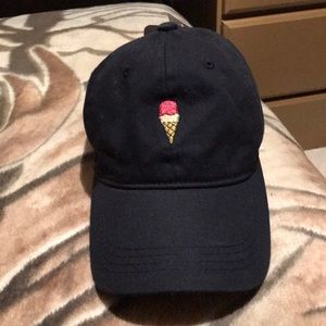 Navy blue baseball cap